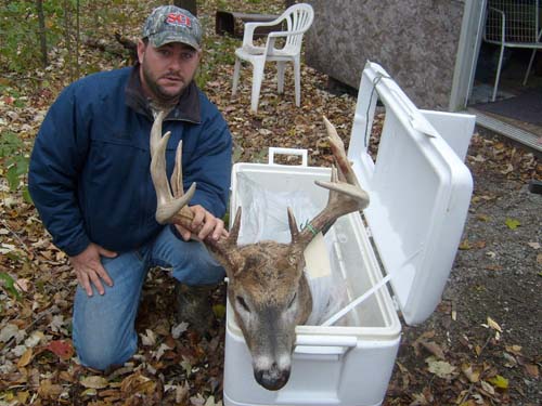 162 class buck taken on southern michigan hunting lease